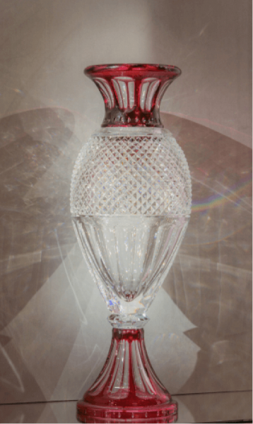The breathtaking Harcourt Red Grand Genre vase.