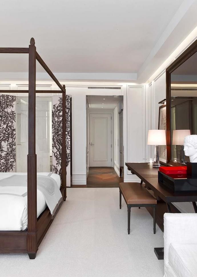 Interior de Grand classic king del Baccarat Hotel York