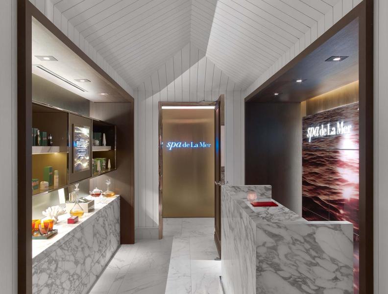 Ingang van Spa de La Mer