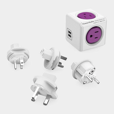 Space-saving Power Cube.