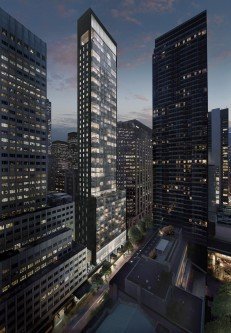 Baccarat Hotel Outside View