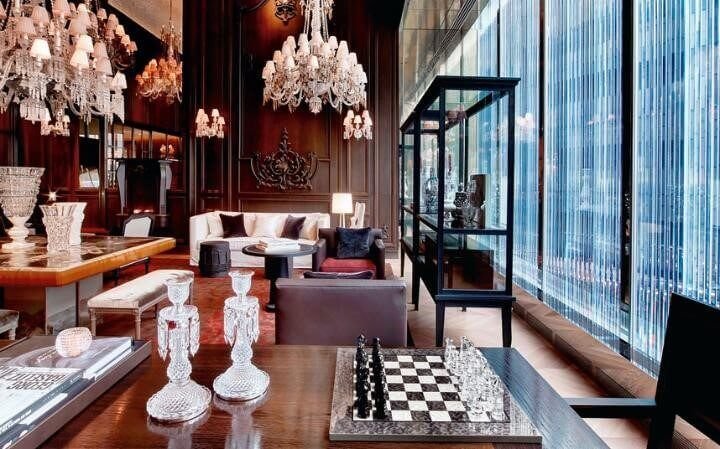 Baccarat hotel Petit Salon NYFW