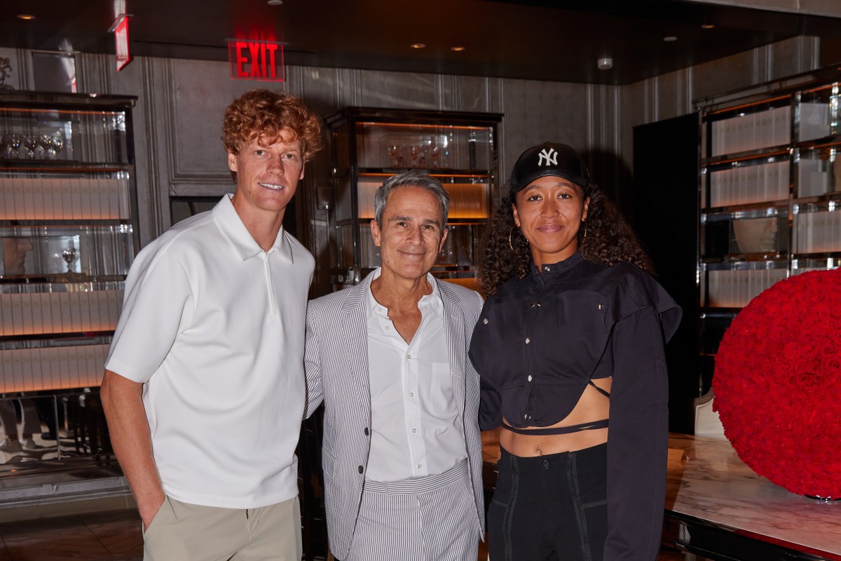 Jannik Sinner and Naomi Osaka