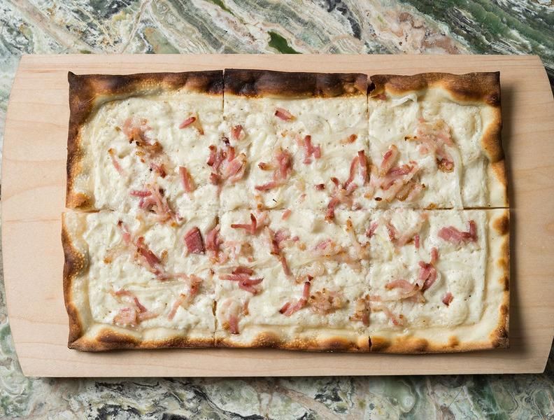 Tarte Flambee at Baccarat New York