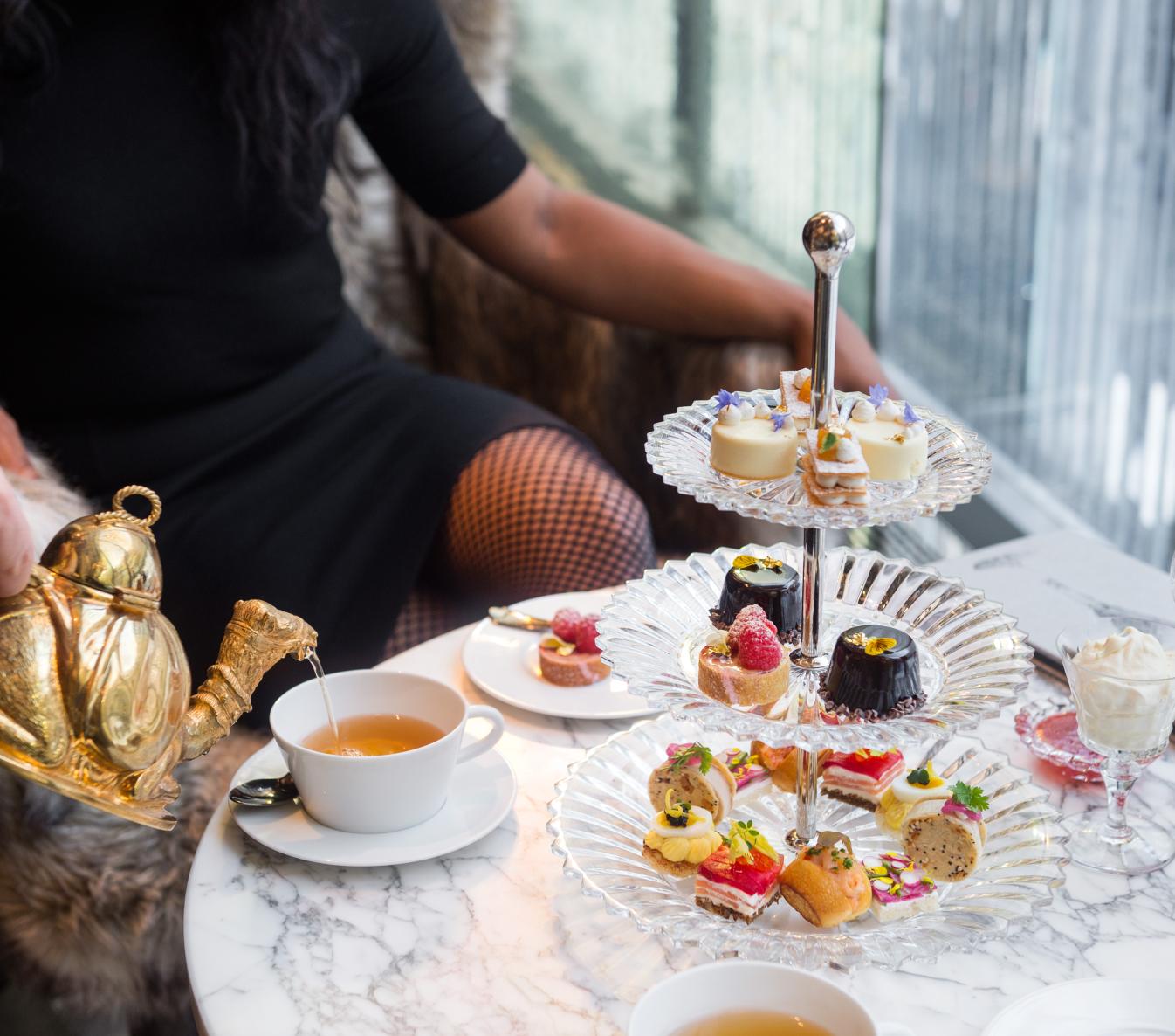 afternoon tea at baccarat hotel new york