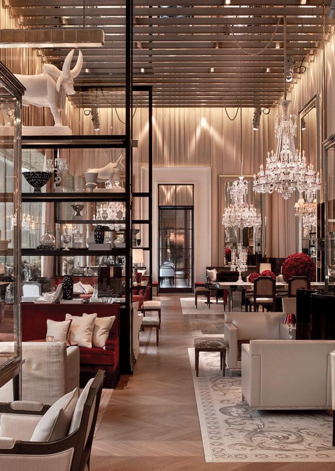 Grand Salon & Bar at Baccarat Hotel New York Restaurant - New York, NY