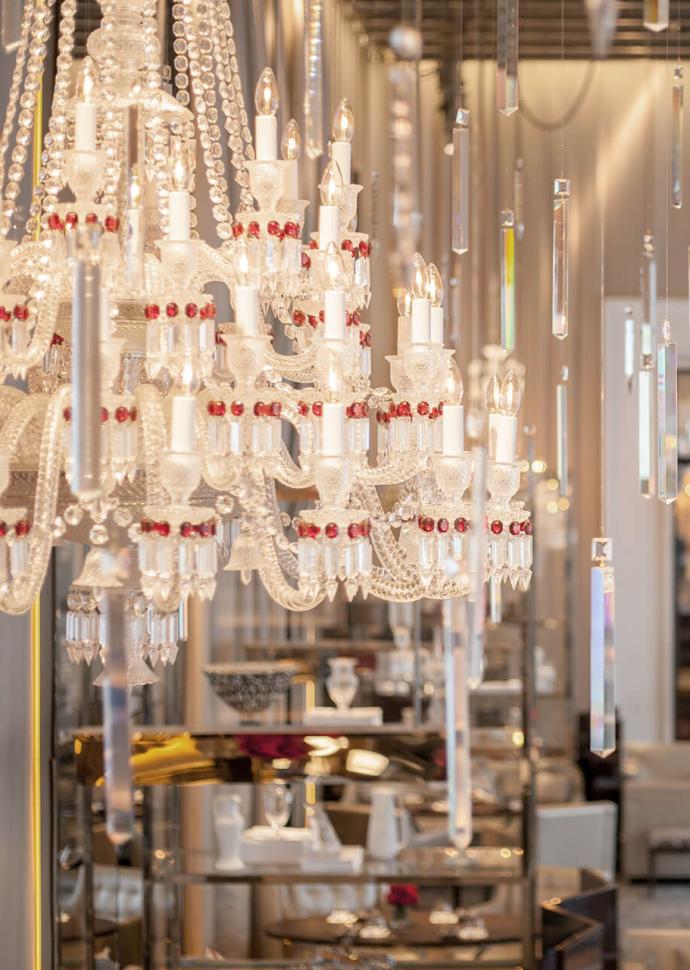 Grand Salon Holiday Decor | Baccarat Hotel New York