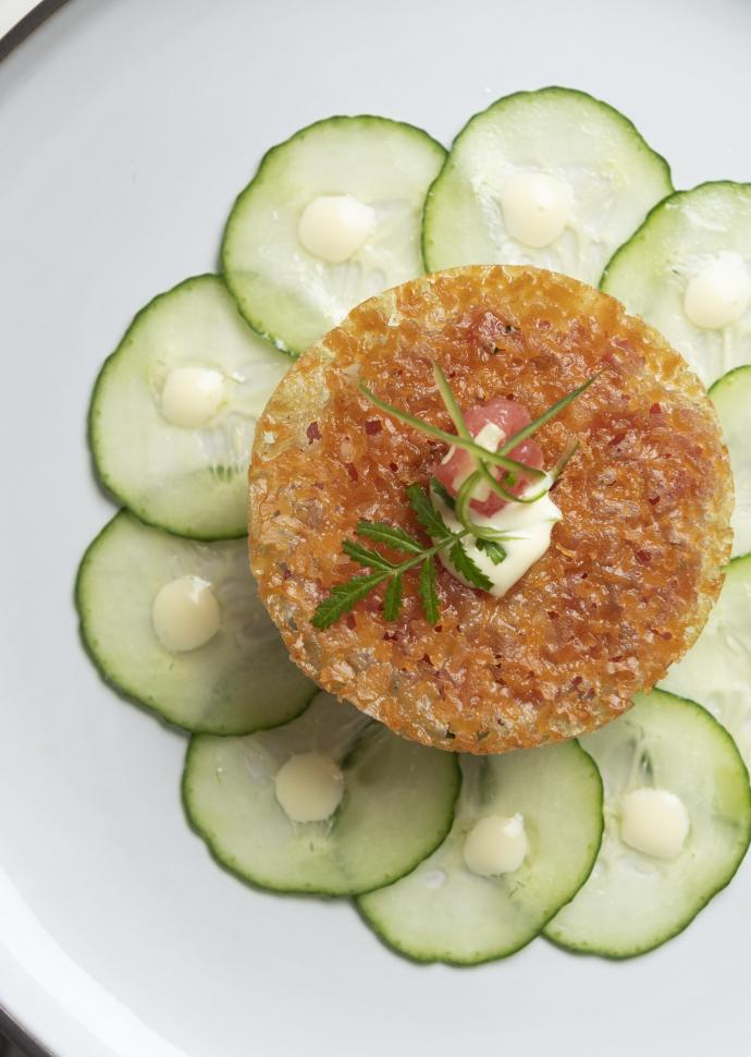 Gabriel Kreuther Spicy Tuna Dish 1