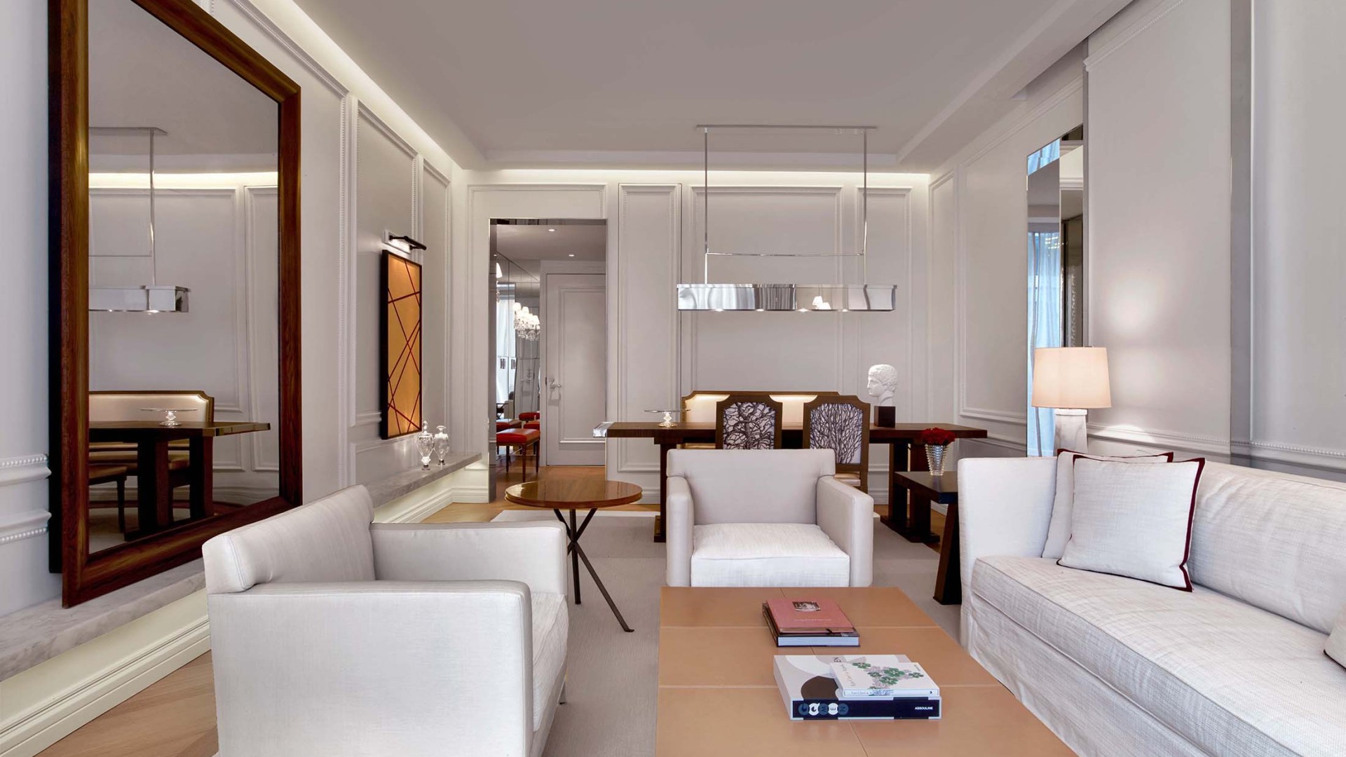 Living space in a Prestige Suite