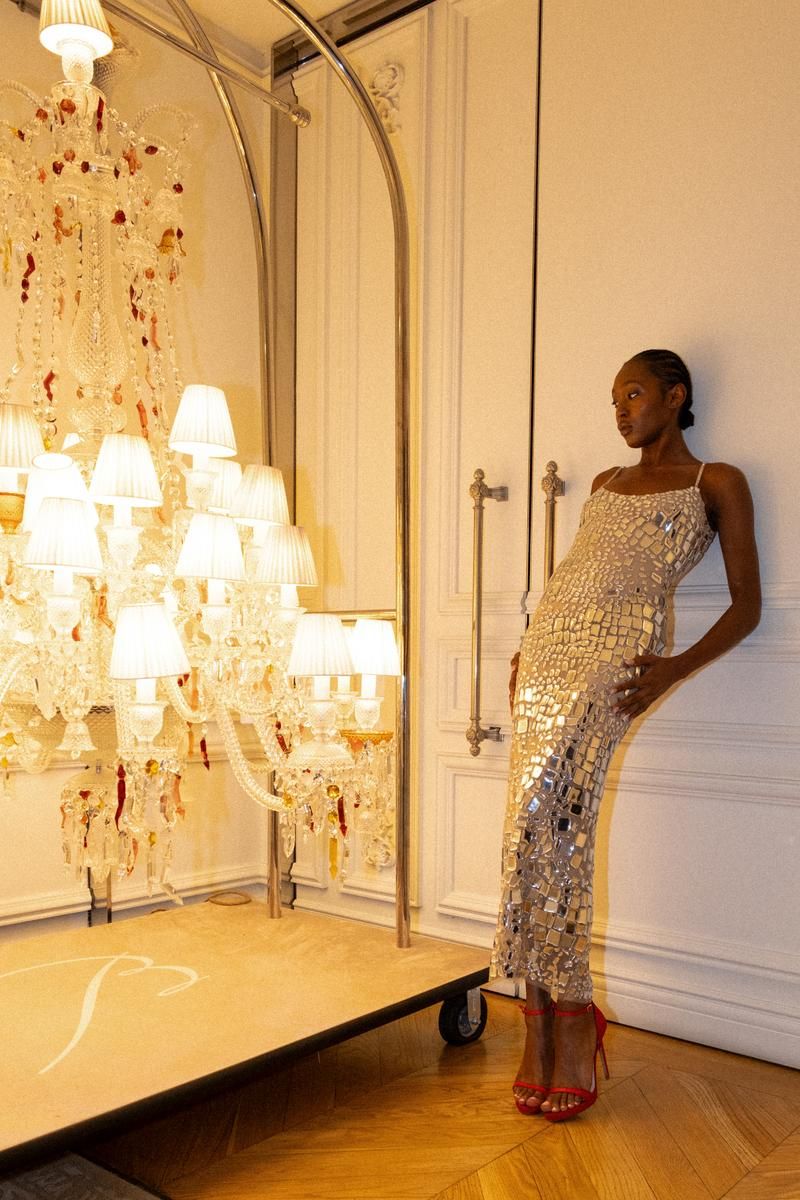 woman posing and modeling