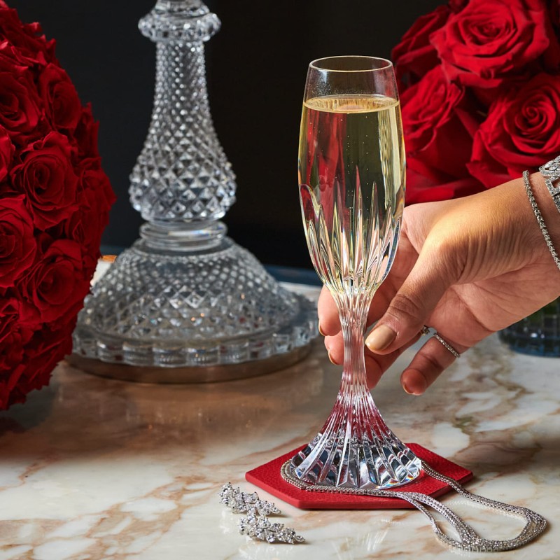 A hand holding a glass